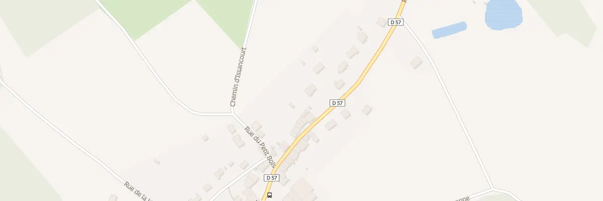 Plan du 16 Rue du Robin des Loups à Issancourt-et-Rumel