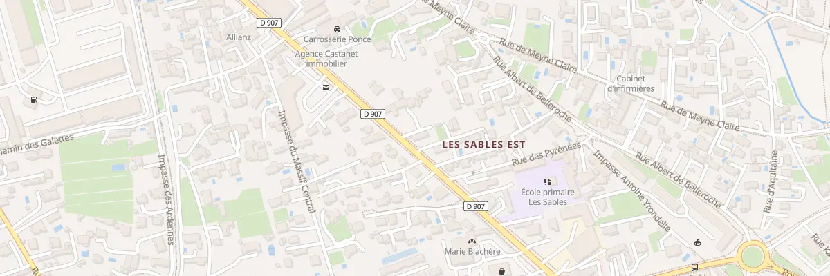 Plan du 347 Av de Verdun à Orange