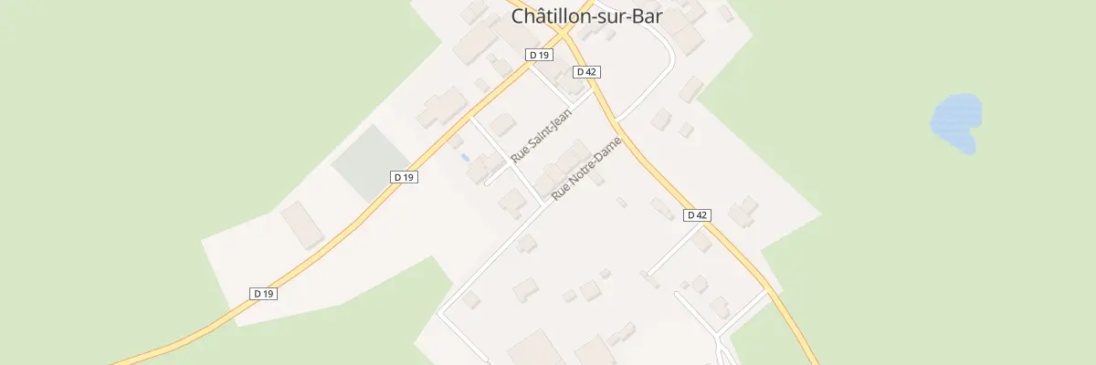 Plan du 6 Rue Notre Dame à Belleville-et-Châtillon-sur-Bar