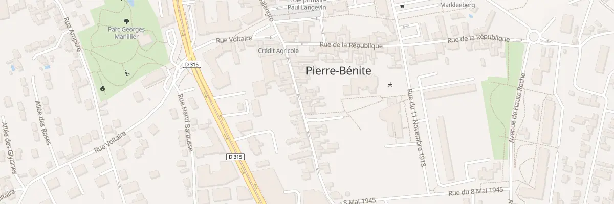Plan du 103 Rue des Martyrs de la Liberati à Oullins-Pierre-Bénite