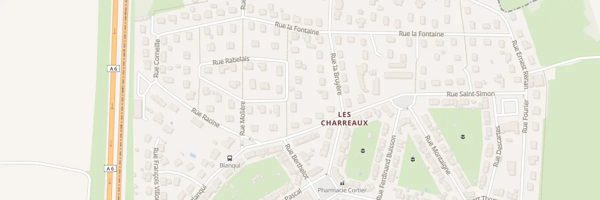Plan du 47 Rue Rabelais à Chalon-sur-Saône