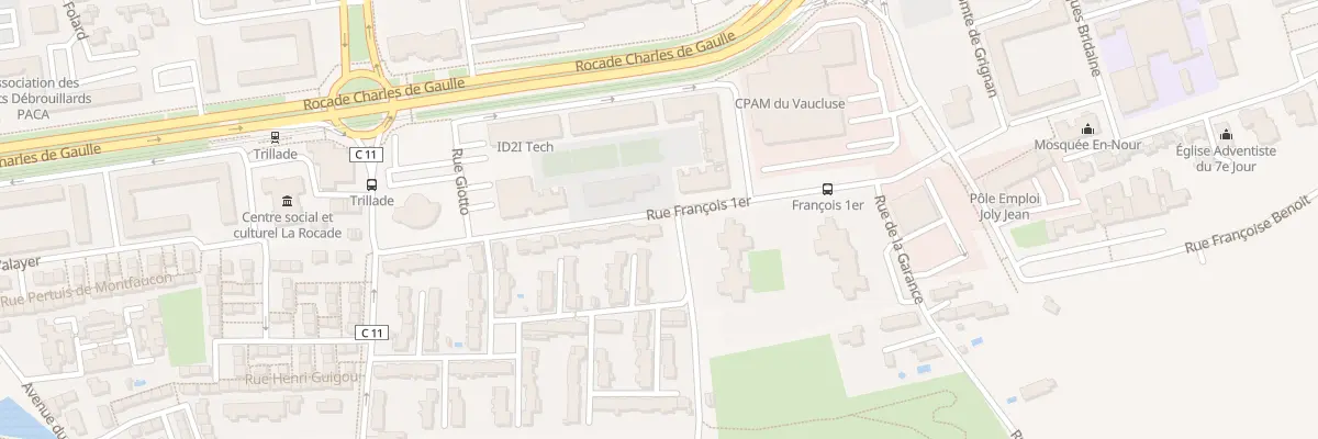 Plan du 35 Rue Diane de Poitiers à Avignon