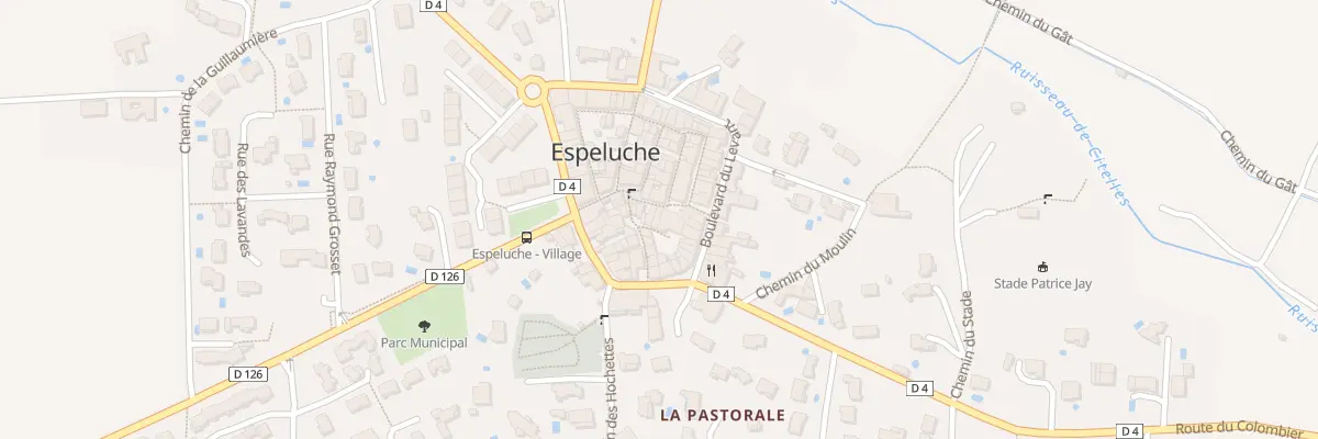 Plan du 5076 Le Village à Espeluche