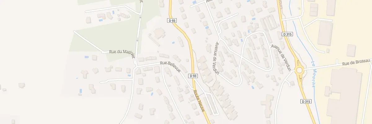 Plan du 4 Rue Bellevue à Irigny