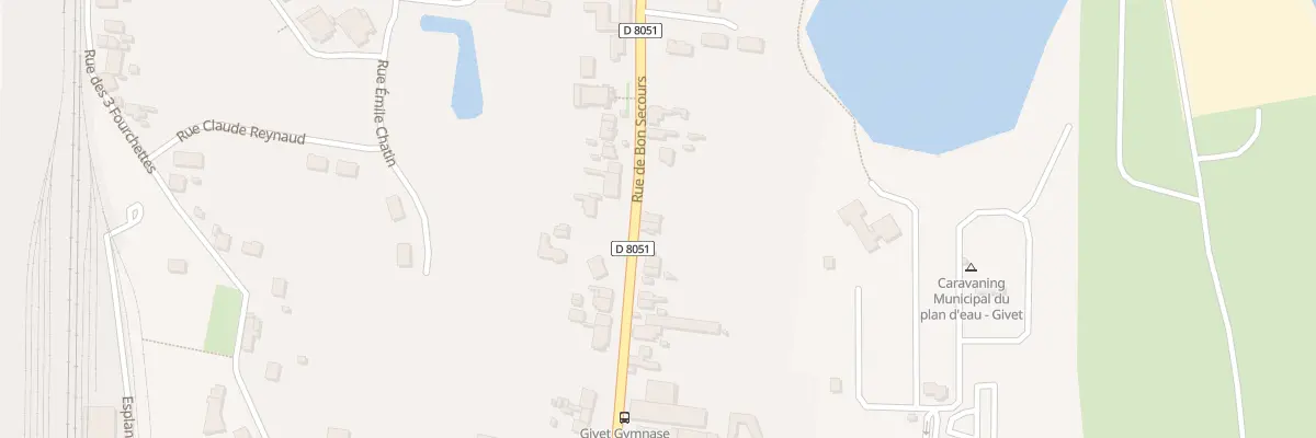 Plan du 88 Rue de Bon Secours à Givet