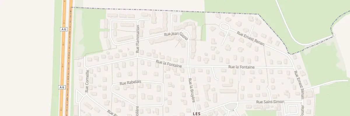 Plan du 30 Rue la Fontaine à Chalon-sur-Saône