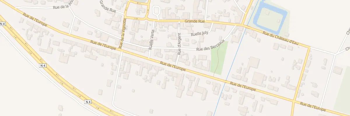 Plan du 46 Rue de l’Europe à Perthes