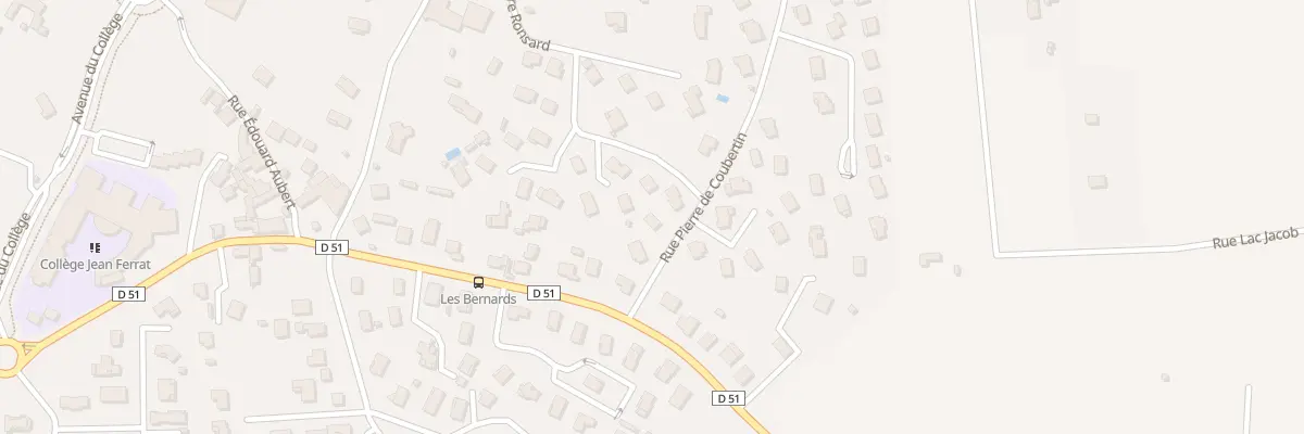 Plan du 5 Rue Pierre de Coubertin à Salaise-sur-Sanne