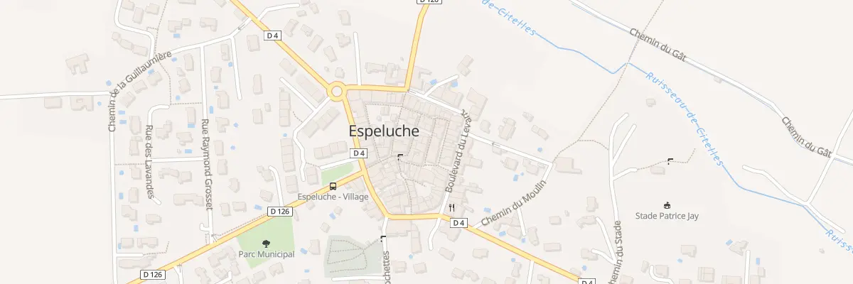 Plan du 5195 Le Village à Espeluche