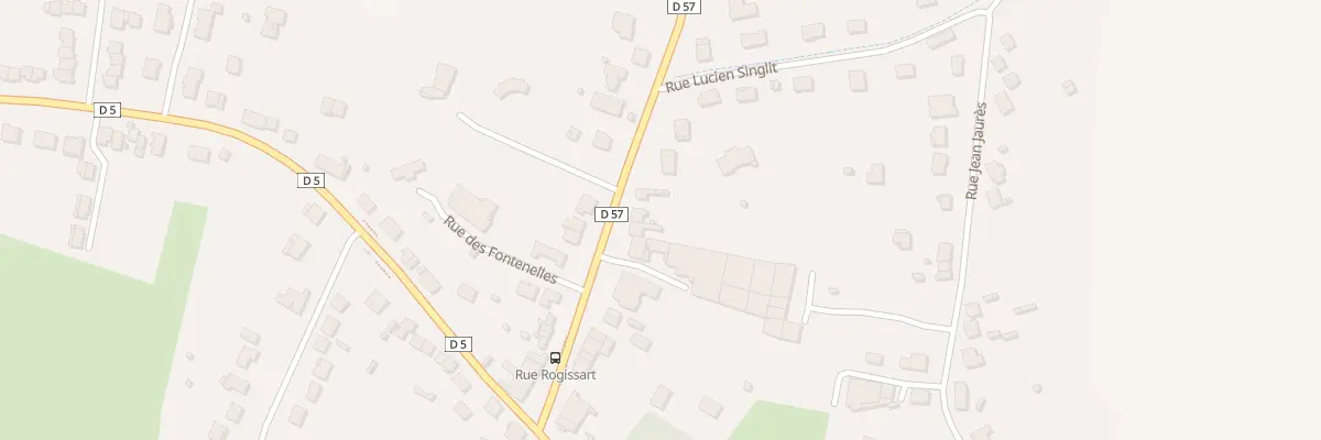 Plan du 34 Rue Jean Rogissart à Vivier-au-Court
