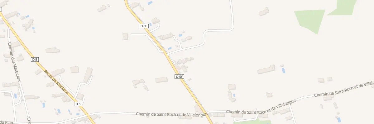 Plan du 5001 Che du Mas de Bruno à Saint-Rémy-de-Provence