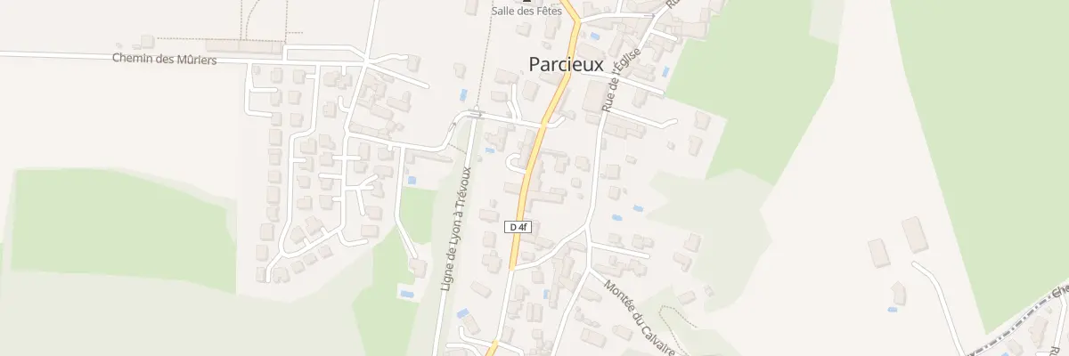 Plan du 151A Rte de Genay à Parcieux