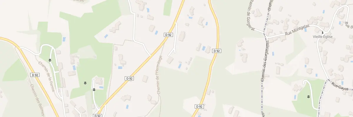 Plan du 61 Rte du Mont Cindre à Saint-Cyr-au-Mont-d’Or
