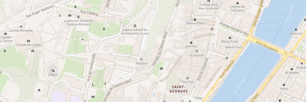 Plan du 12 Mte du Chemin Neuf à Lyon 5e Arrondissement