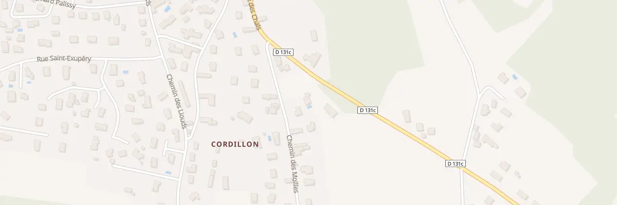 Plan du 9 Che des Moilles à Roussillon