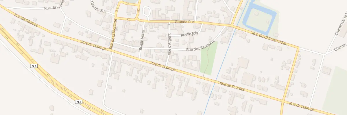 Plan du 44 Rue de l’Europe à Perthes
