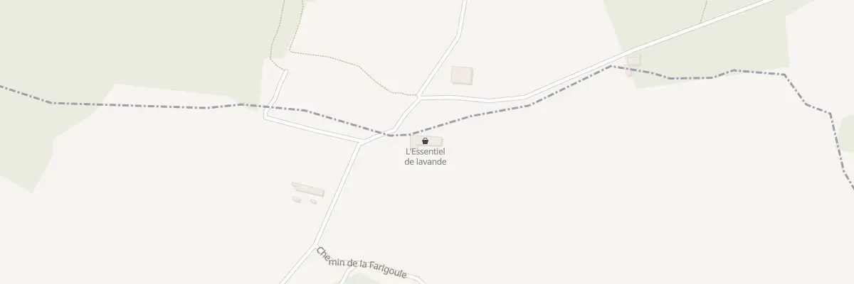 Plan du 1554 Che de la Suquee à Clansayes