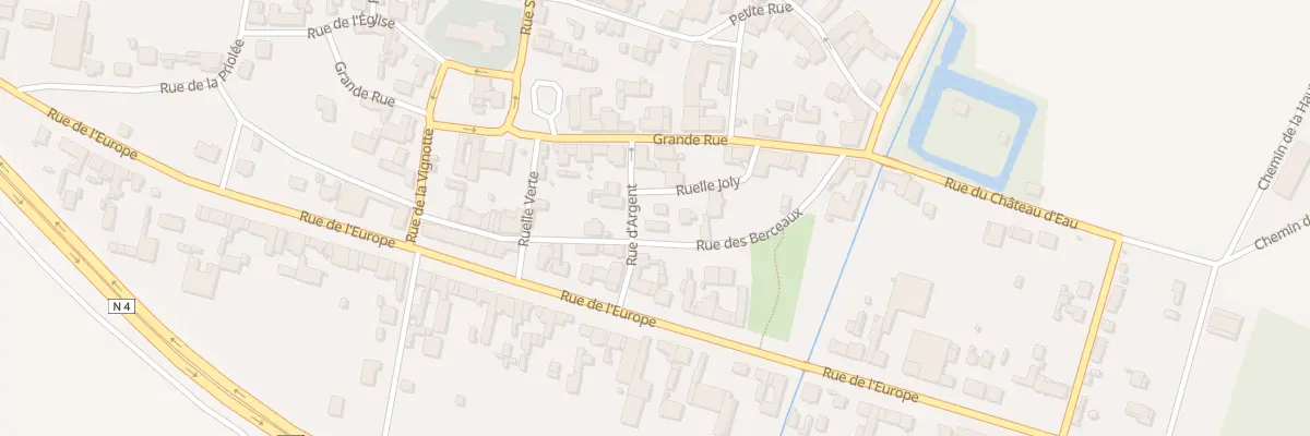 Plan du 2 Rue d’Argent à Perthes