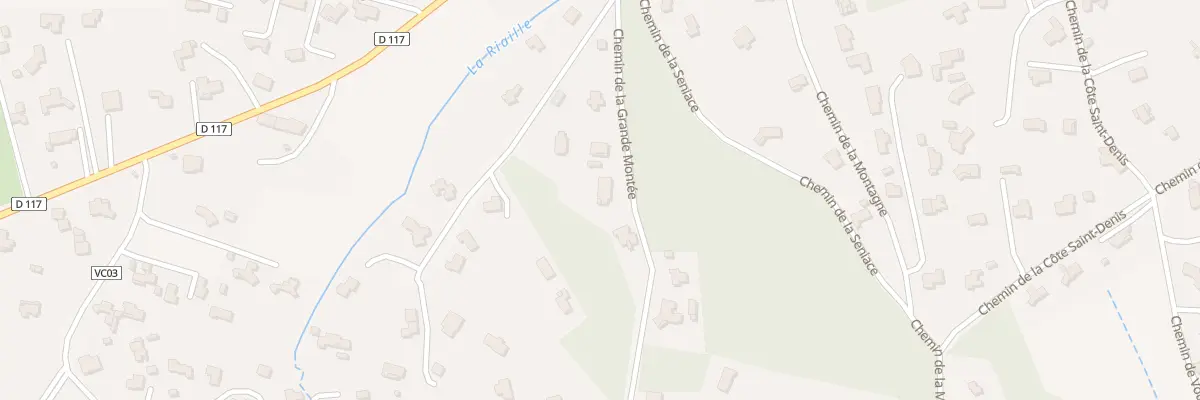 Plan du 462 Che de la Grande Montée à Rochegude