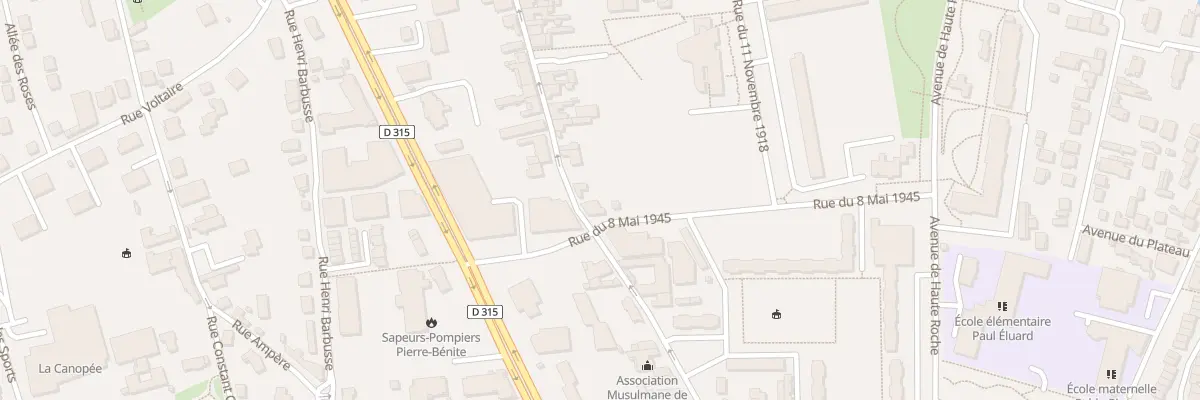 Plan du 133 Rue des Martyrs de la Liberati à Oullins-Pierre-Bénite