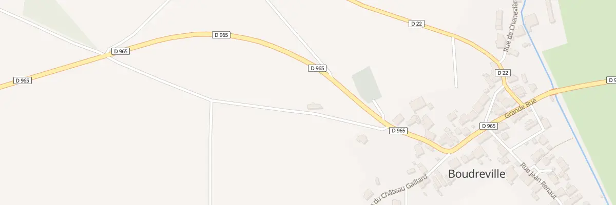 Plan du 2 Rue de la Corvée à Boudreville