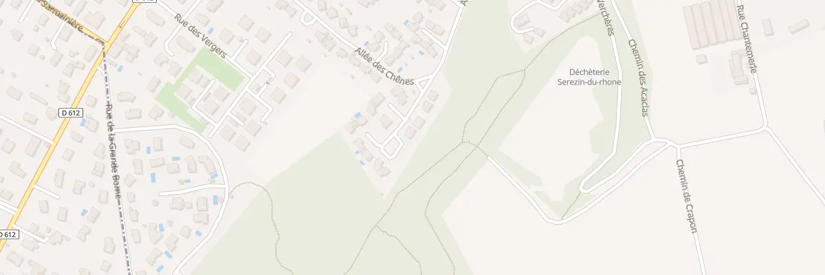 Plan du 7 All du Bois Rond à Sérézin-du-Rhône