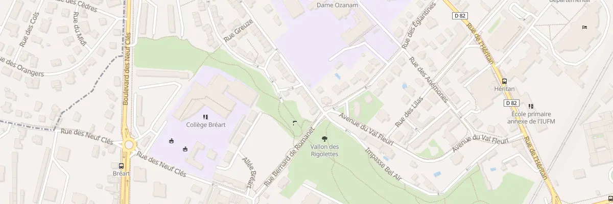 Plan du 67 Rue de Verdun à Mâcon