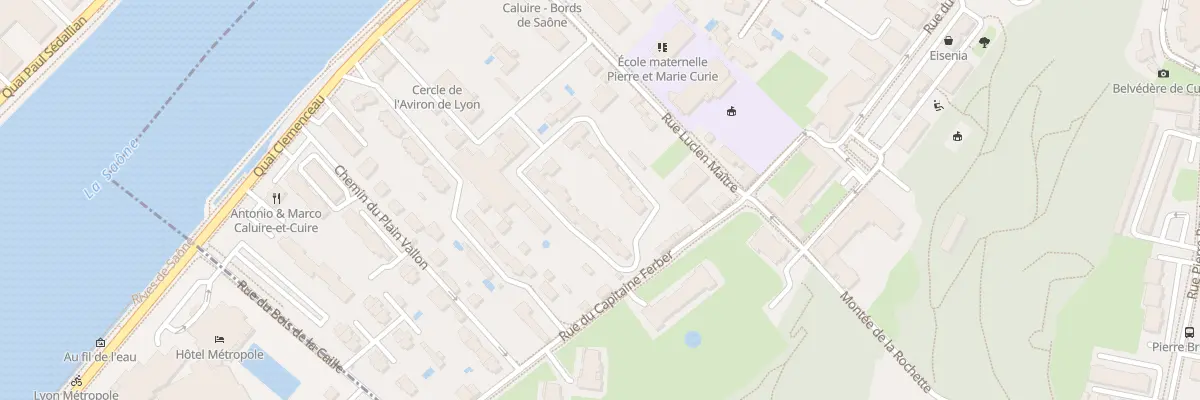 Plan du 9B Rue du Cap Ferber à Caluire-et-Cuire