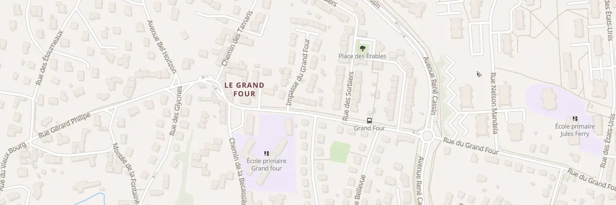 Plan du 47 Rue du Grand Four à Mâcon
