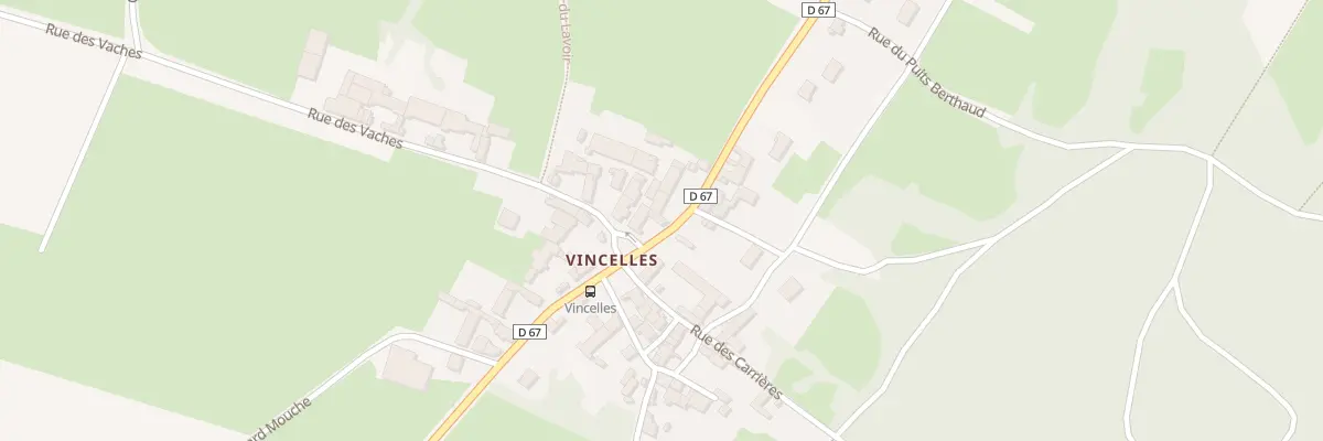 Plan du 1 Rue des Vaches à Nanton
