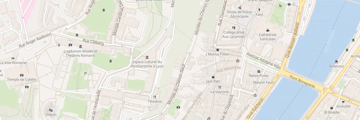 Plan du 4 Mte du Chemin Neuf à Lyon 5e Arrondissement