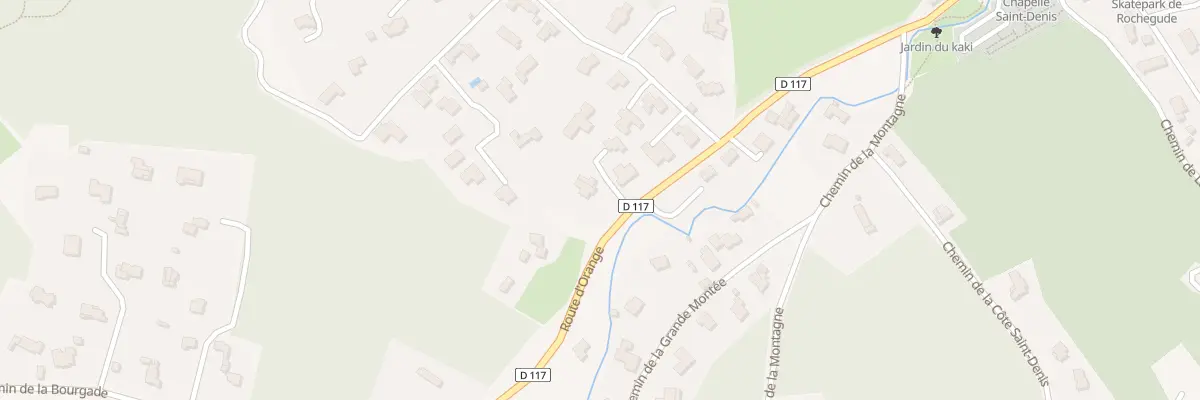 Plan du 5268 La Bourgade à Rochegude