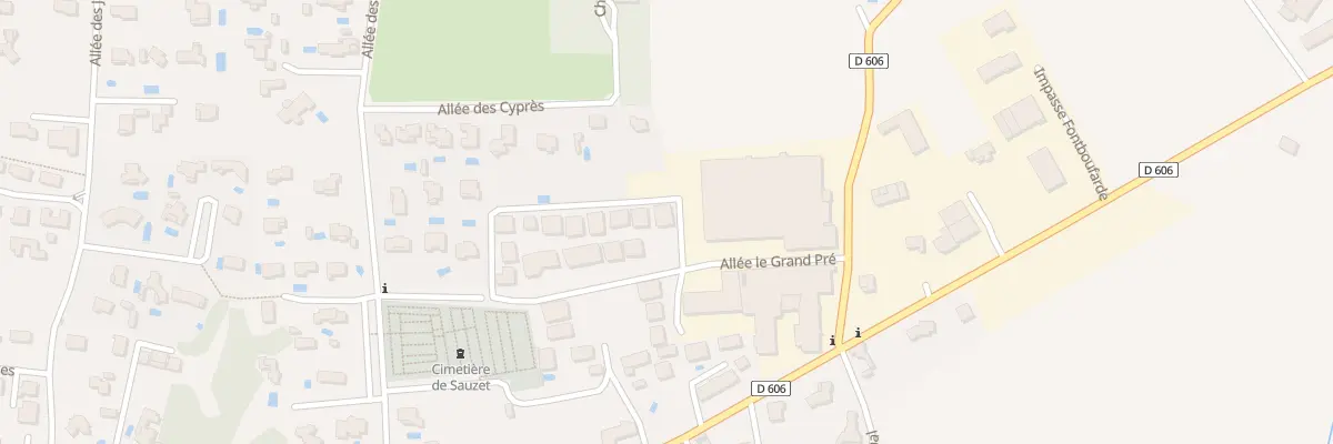 Plan du 12 La Trompette à Sauzet