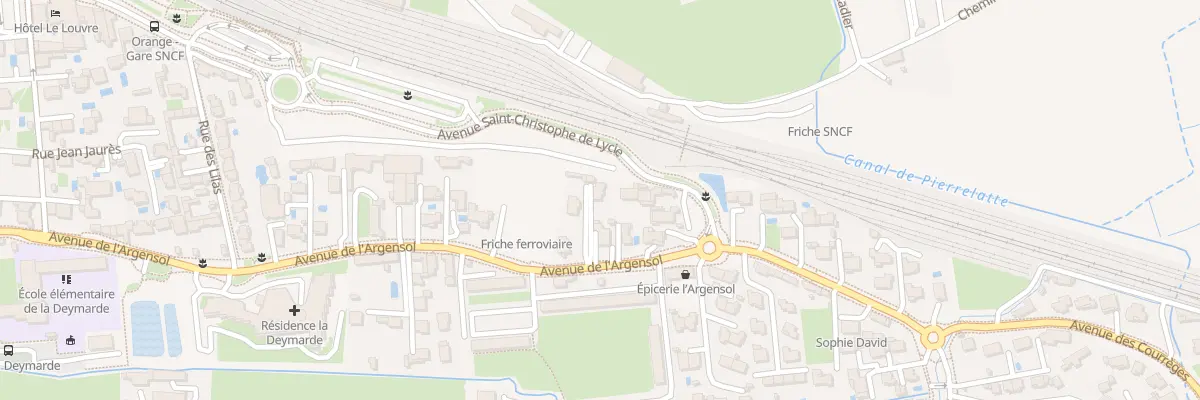 Plan du 569 Av de l’Argensol à Orange
