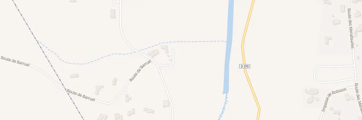 Plan du 5874 Qrt Suze à Charmes-sur-Rhône