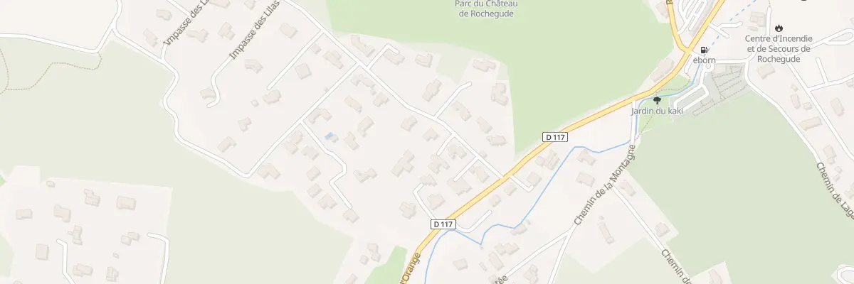 Plan du 5006 La Bourgade à Rochegude