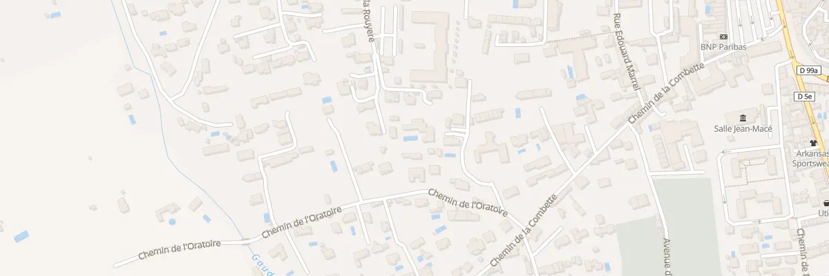 Plan du 9007 Che de la Combette à Saint-Rémy-de-Provence