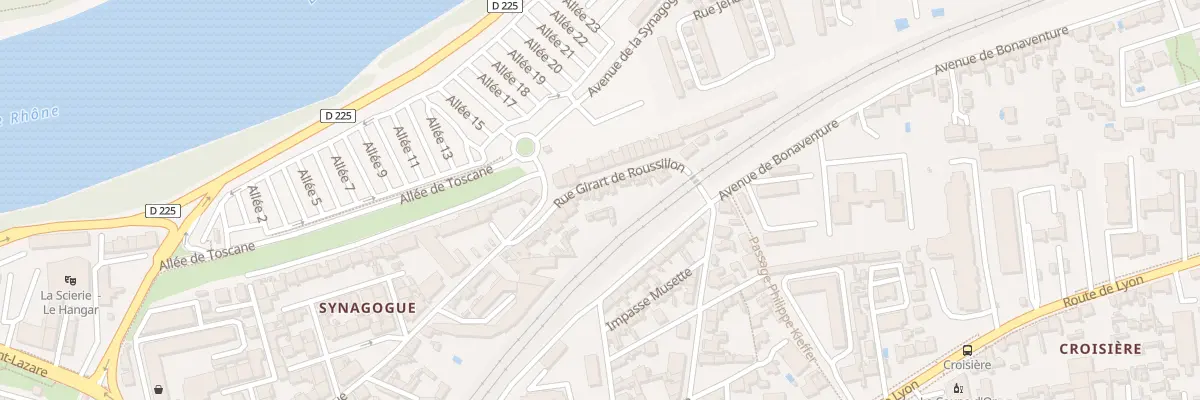Plan du 24 Rue Girart de Roussillon à Avignon