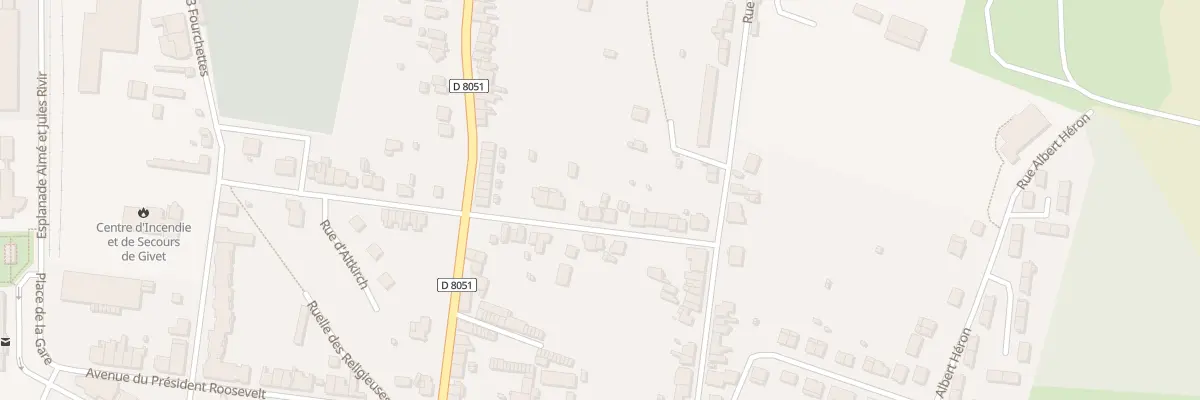Plan du 16 Rue d’Altkirch à Givet