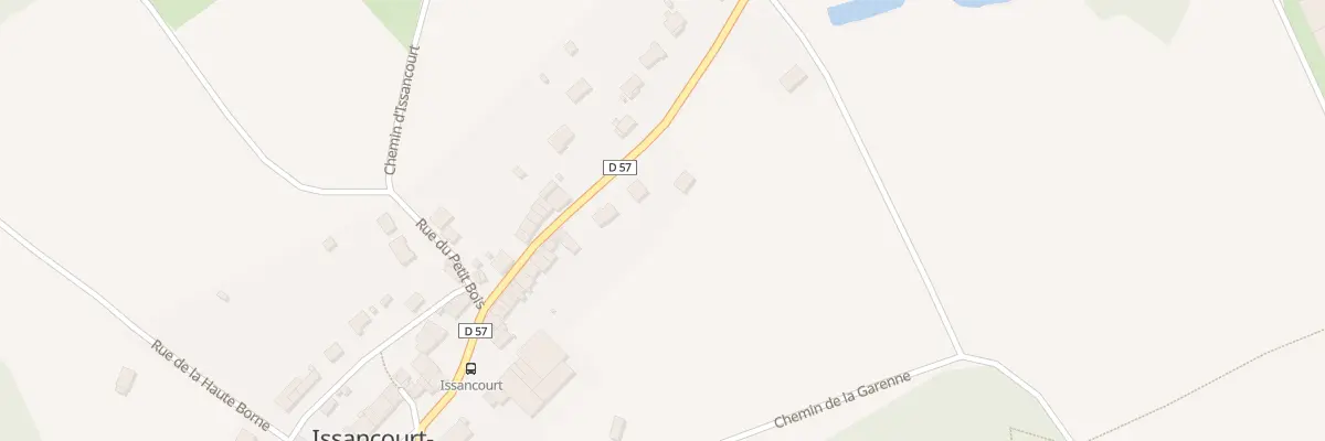 Plan du 25 Rue du Robin des Loups à Issancourt-et-Rumel