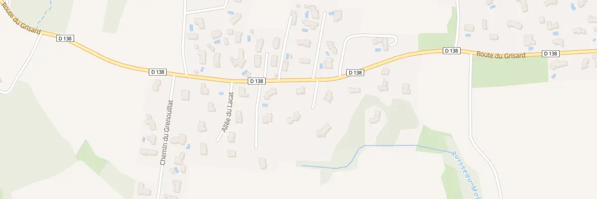Plan du 4233 Rte du Grisard à Saint-Cyr-sur-le-Rhône