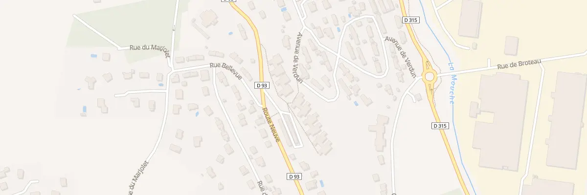 Plan du 56 Route Neuve à Irigny