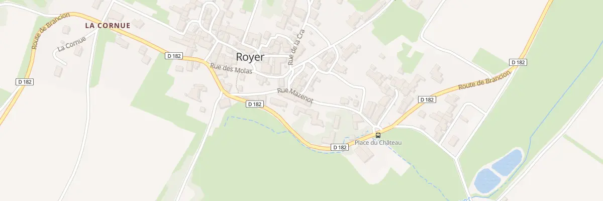 Plan du 5037 Rue MAZENOT à Royer