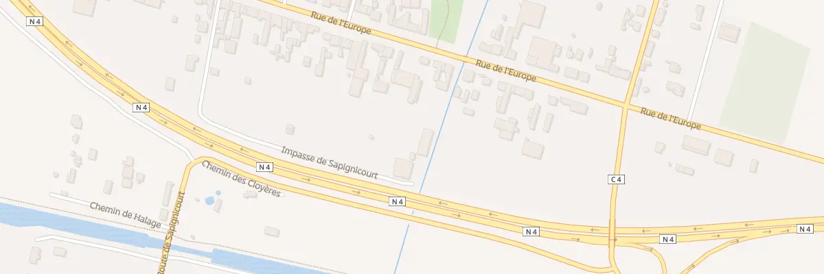 Plan du 21 Rue de l’Europe à Perthes