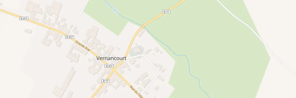 Plan du 14 Rue du Chateau à Vernancourt