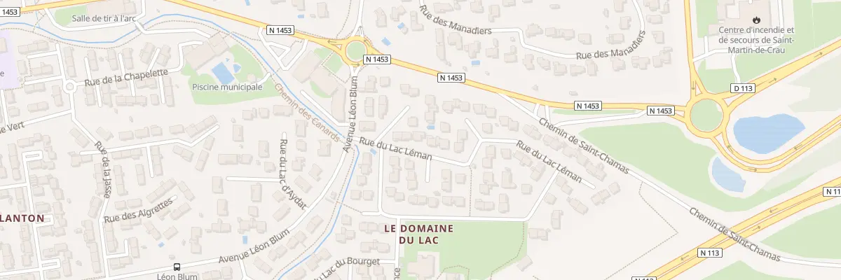 Plan du 7 Rue du Lac Léman à Saint-Martin-de-Crau