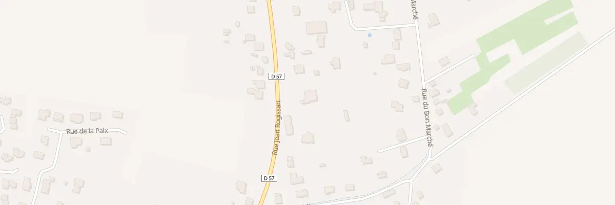 Plan du 40 Rue Jean Rogissart à Vivier-au-Court