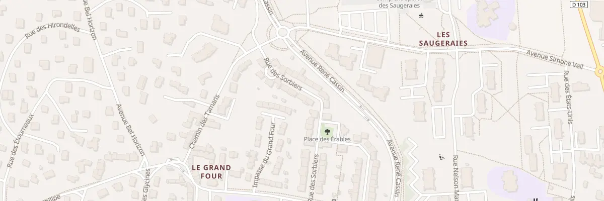 Plan du 114 Rue des Sorbiers à Mâcon