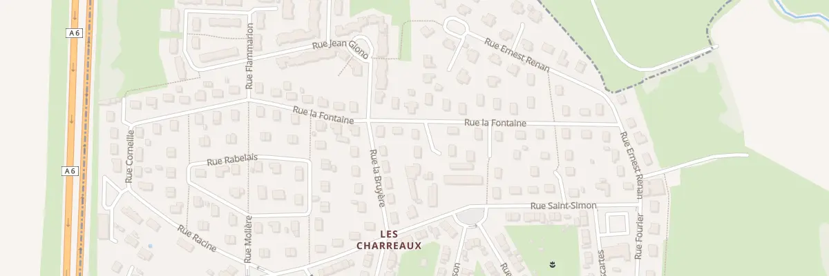 Plan du 17 Rue la Fontaine à Chalon-sur-Saône