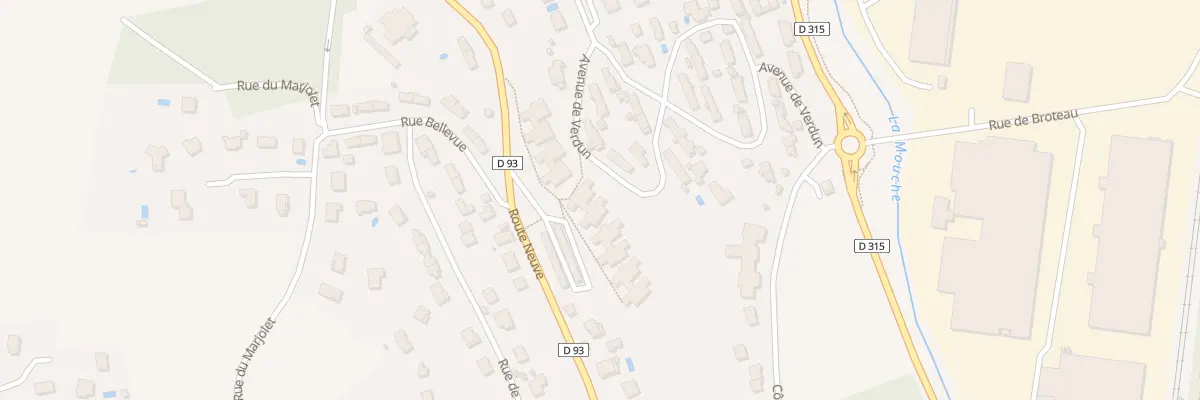 Plan du 54 Route Neuve à Irigny